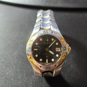 Bulova Marine Star Wristwatch Two-Tone Stainless Steel Date